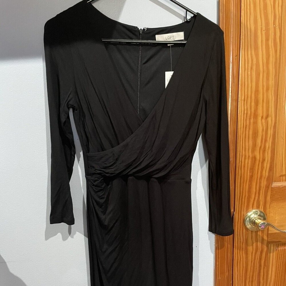 Ann Taylor Loft little Black dress NWT XS